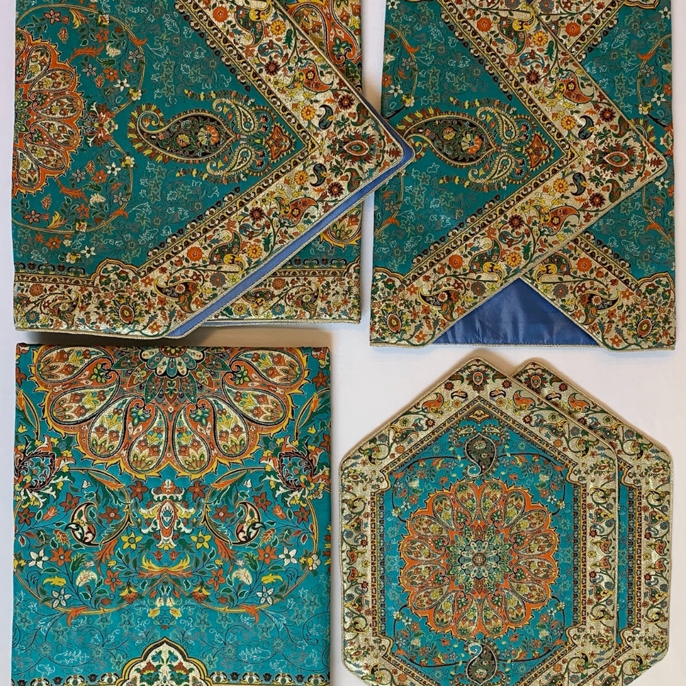 Home/Kitchen 5PCS Tablecloth 🏠🎉🌸